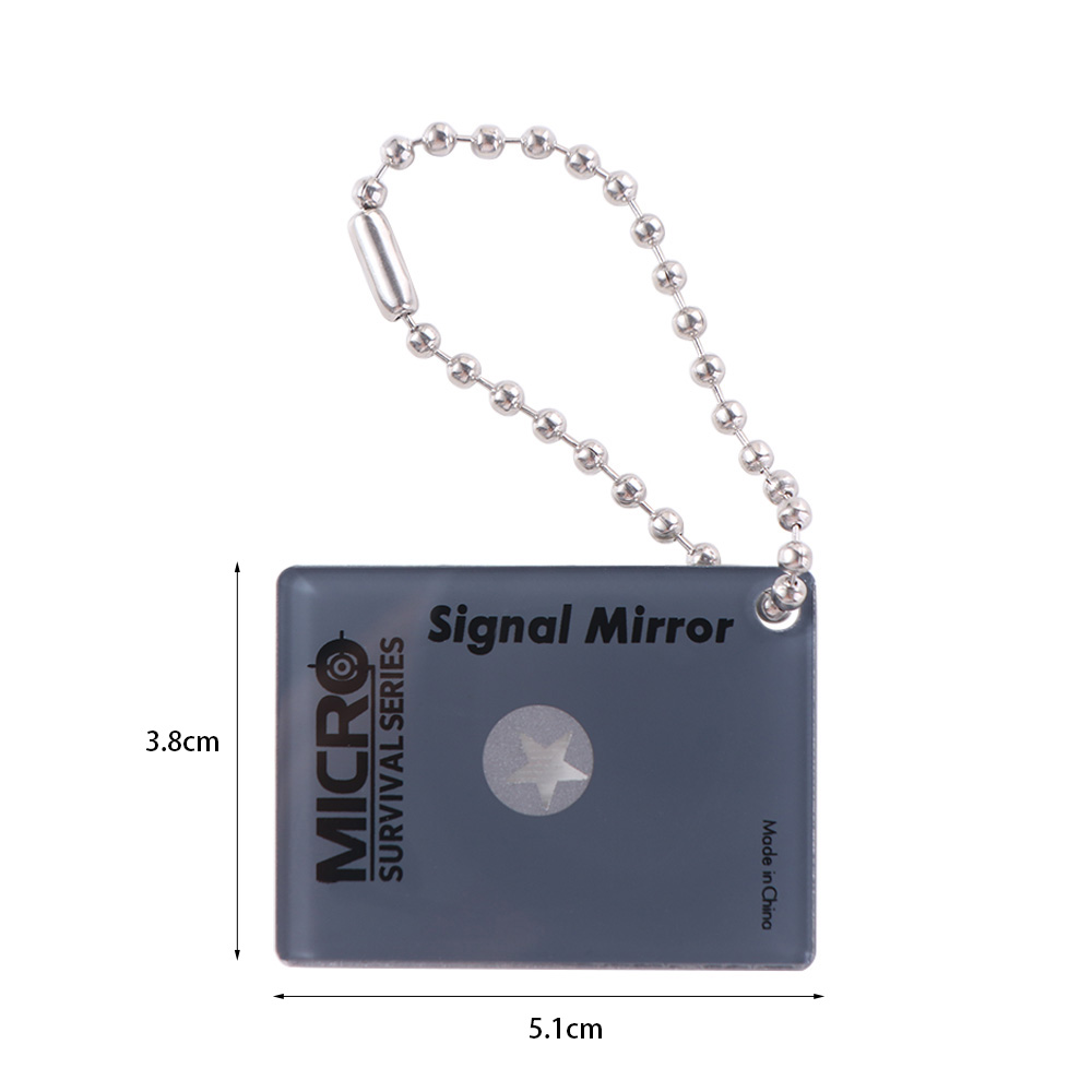 反射型屋外信号ミラー 実用的な多機能レスキューミラー 旅行用 - Signal Mirror Rescue のレビューと価格