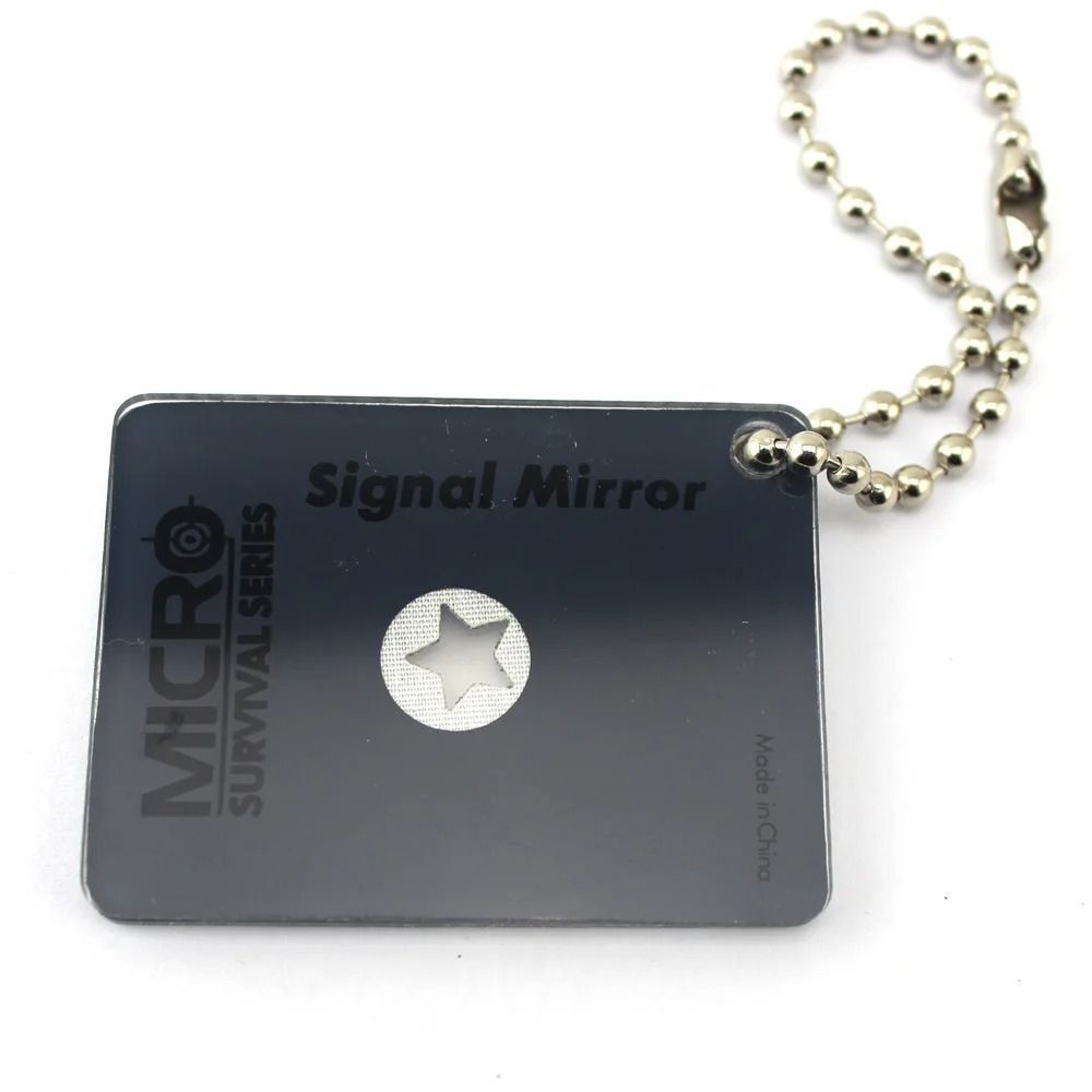 反射型屋外信号ミラー 実用的な多機能レスキューミラー 旅行用 - Signal Mirror Rescue のレビューと価格