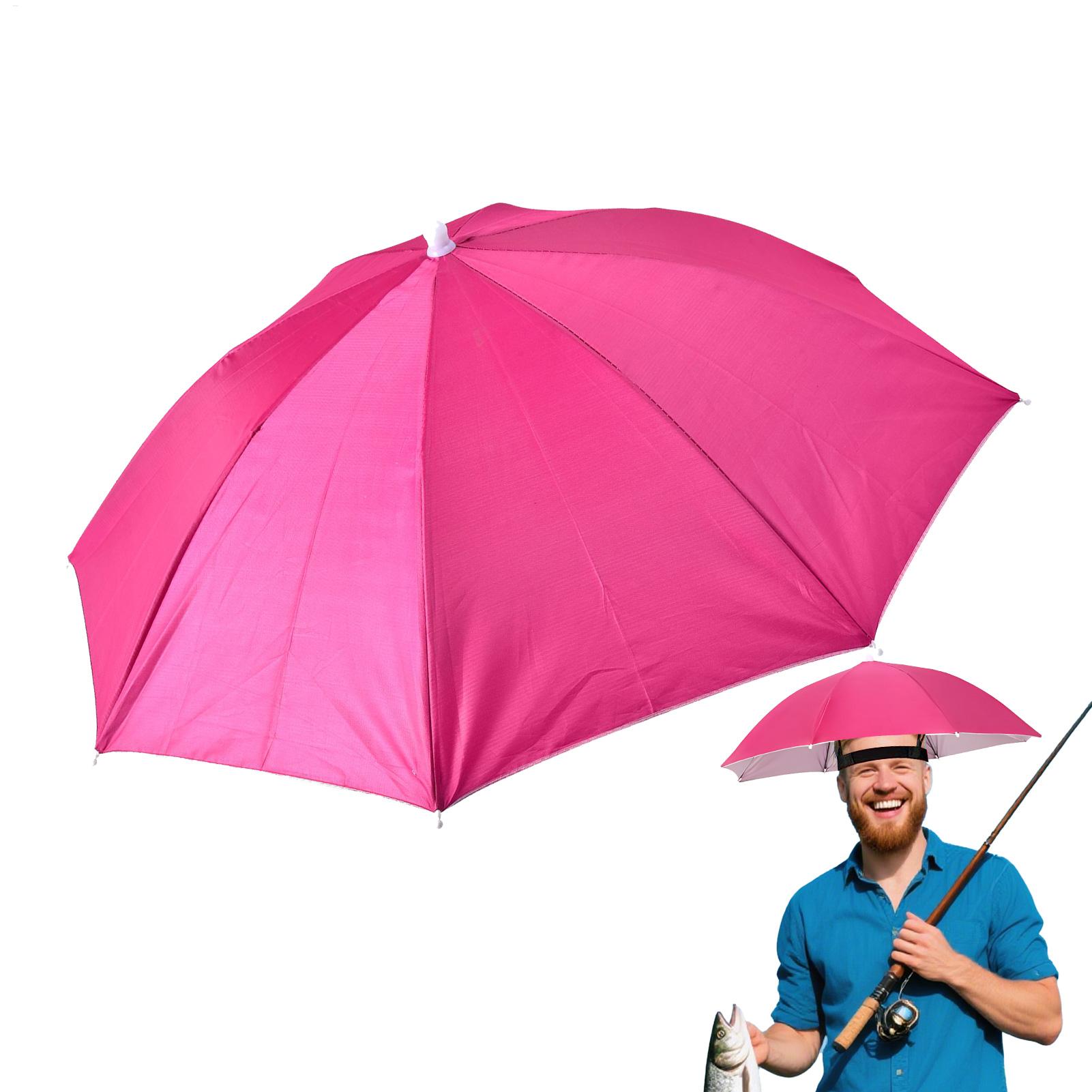 ヘッド傘帽子 太陽雨傘帽子 調節可能な折りたたみ式ヘッドウェ - Outdoor Adventure Hat のレビューと価格