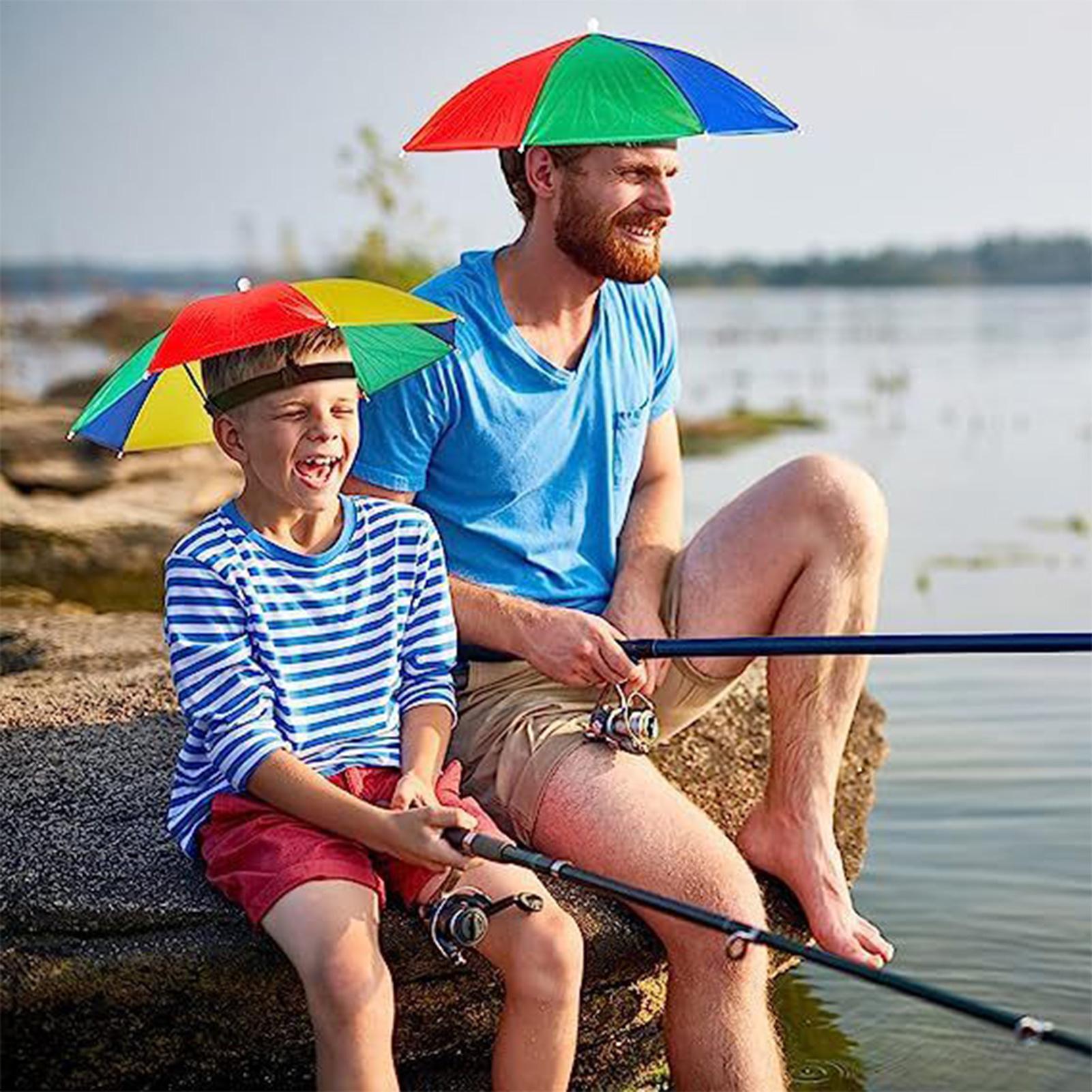 ヘッド傘帽子 太陽雨傘帽子 調節可能な折りたたみ式ヘッドウェ - Outdoor Adventure Hat のレビューと価格