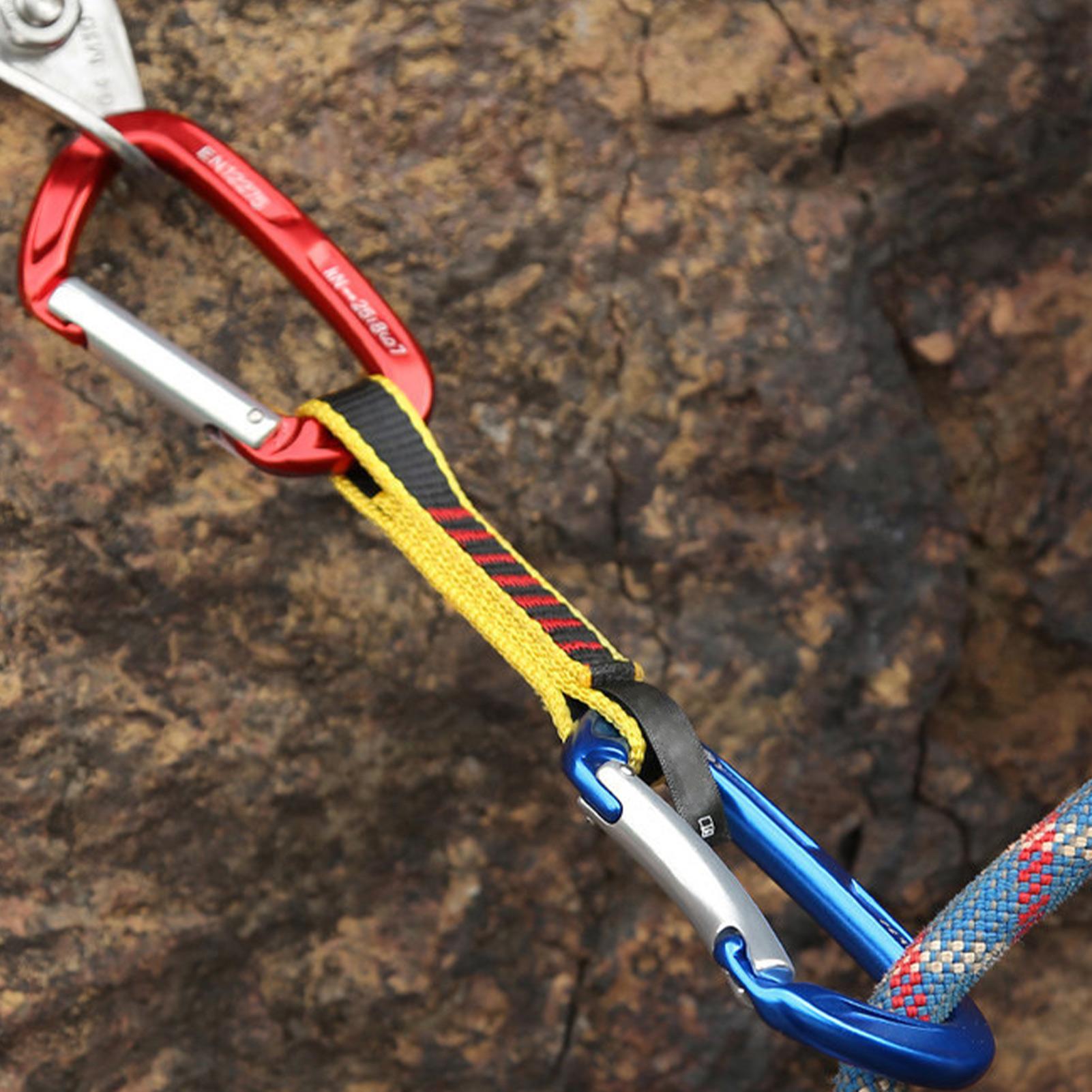 クイックドロー クライミング クライミング カラビナ アクセ - Outdoor Adventure Hiking のレビューと価格