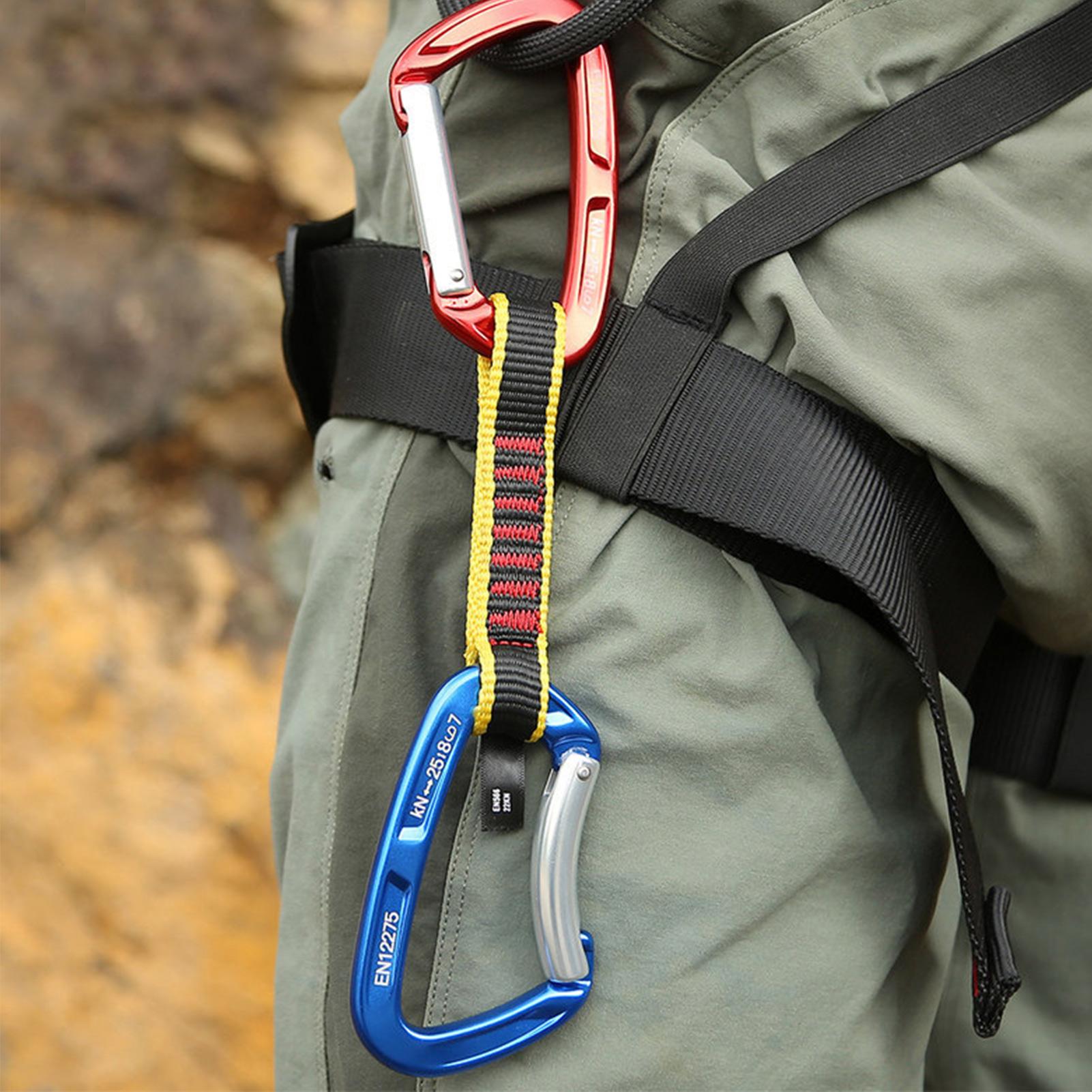 クイックドロー クライミング クライミング カラビナ アクセ - Outdoor Adventure Hiking のレビューと価格