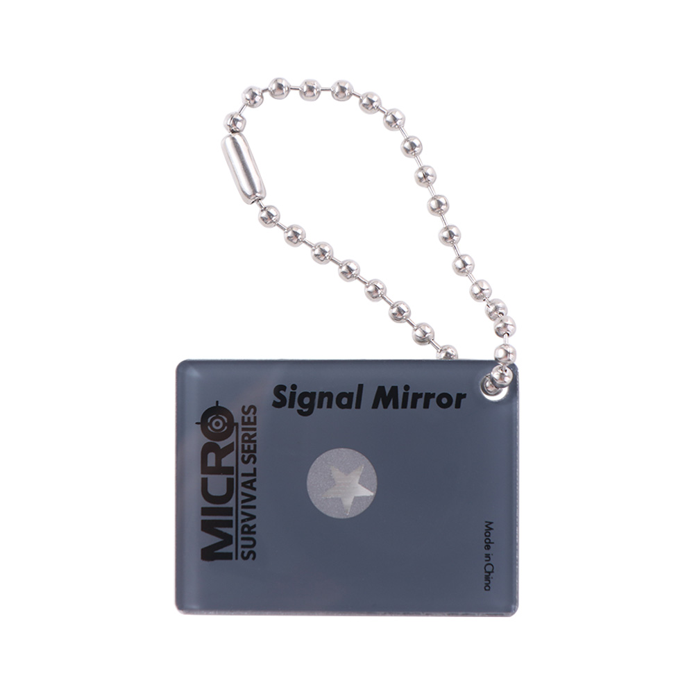 ポータブル反射屋外信号ミラー実用的な多機能レスキューミラー旅 - Signal Mirror Rescue のレビューと価格
