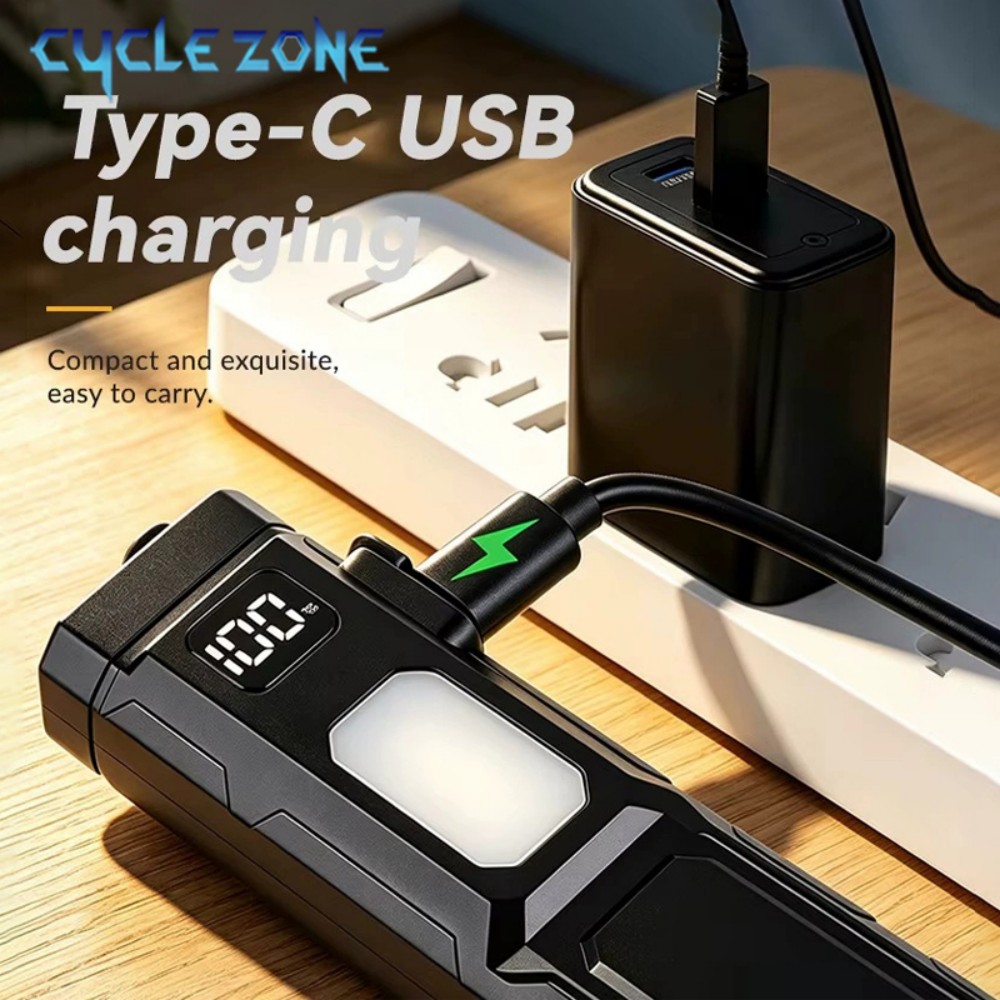 ポータブルポケットLED懐中電灯、Type-C充電式、デジタ - Outdoor Adventure Inc のレビューと価格