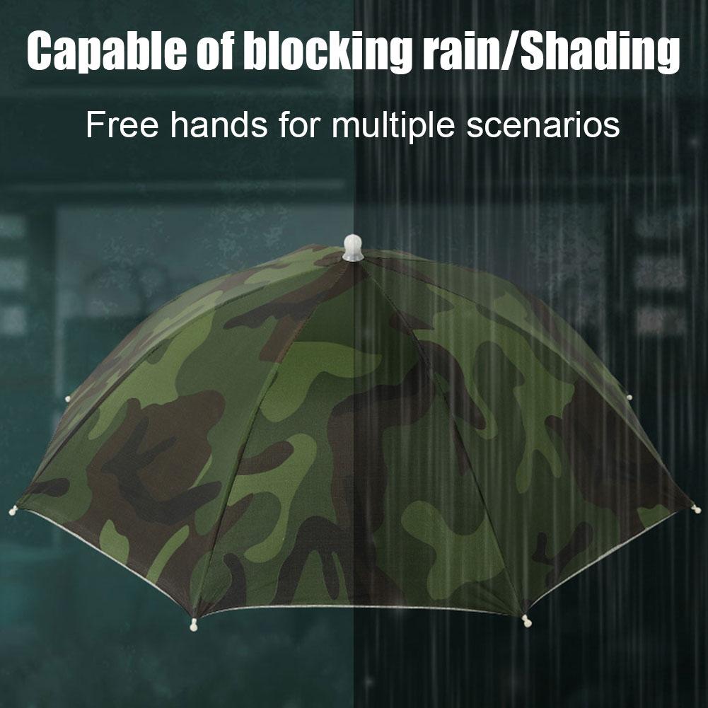 雨傘帽子ヘッドマウントUV保護日焼け止め折りたたみ式サンシェ - Outdoor Adventure Hat のレビューと価格