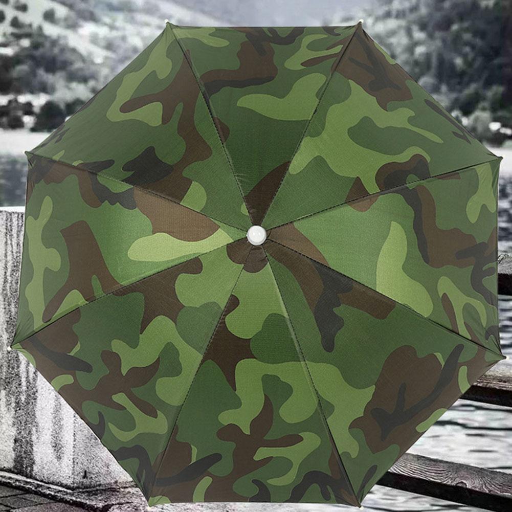 雨傘帽子ヘッドマウントUV保護日焼け止め折りたたみ式サンシェ - Outdoor Adventure Hat のレビューと価格